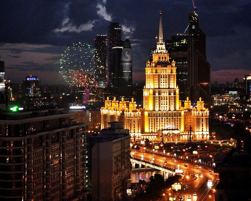 Сталинские высотки МГУ