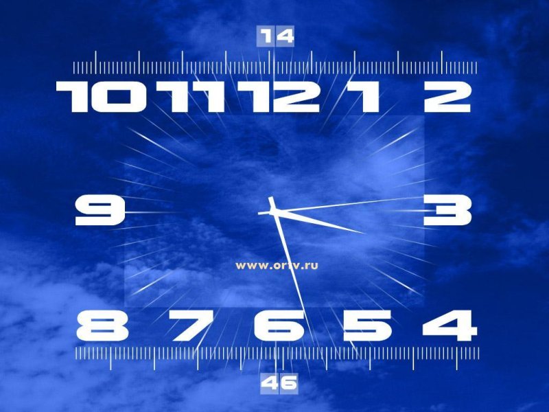 Часы первого канала 2000-2011