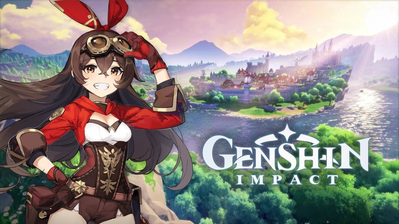Логотип игры Genshin Impact