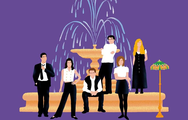 Сериал друзья арты