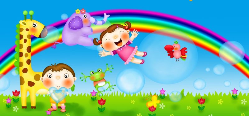 Детский фон