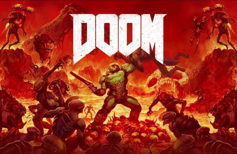 Doom 2016 Постер