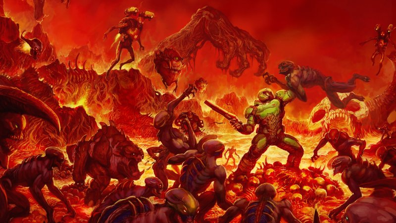 Doom 2016 палач рока