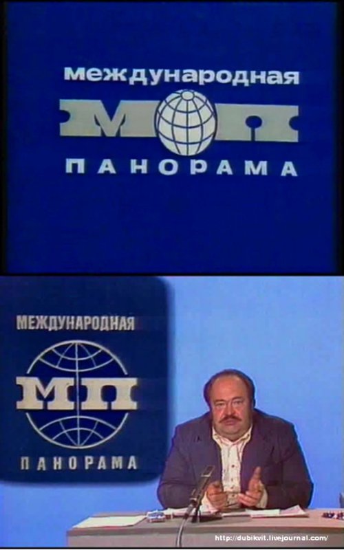 Ведущие программы Международная панорама в СССР