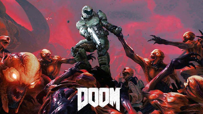 Doom 2016 обложка