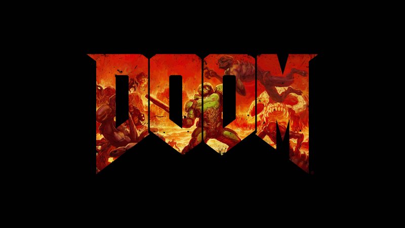 Постер Doom 4k