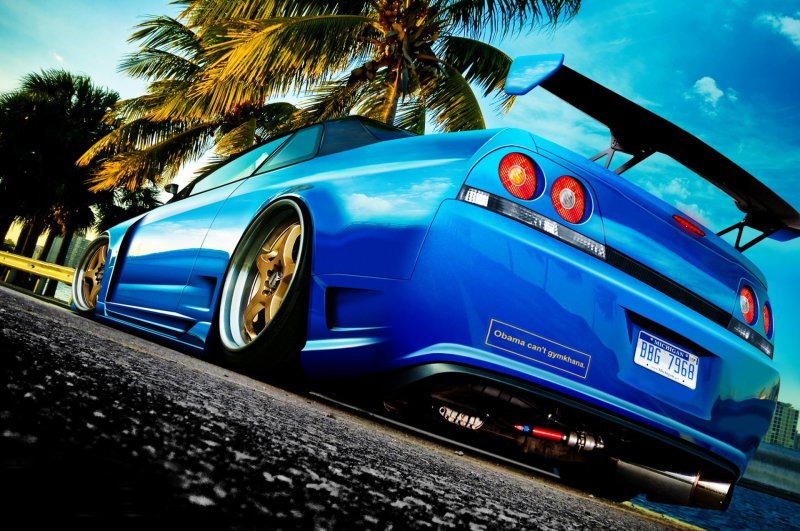 Nissan Skyline GTR r34 4k