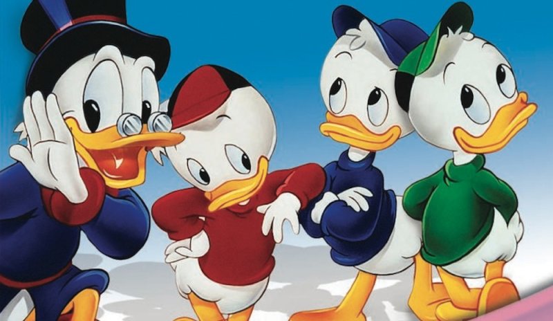 Дональд дак Утиные истории 1987