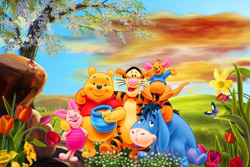 Винни пух Дисней персонажи