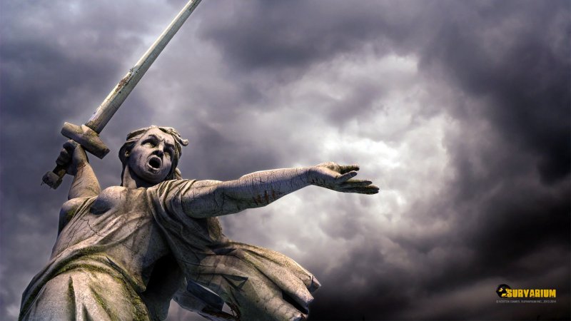 Родина мать Сталинград