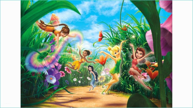 Детские обои с феями