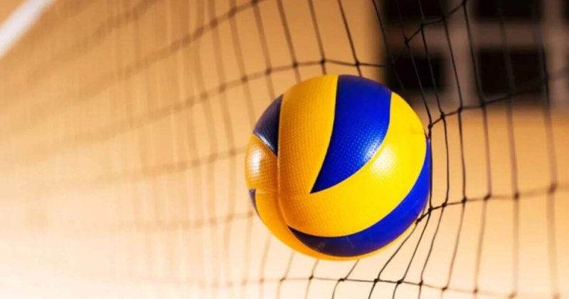 Волейбольный мяч фон