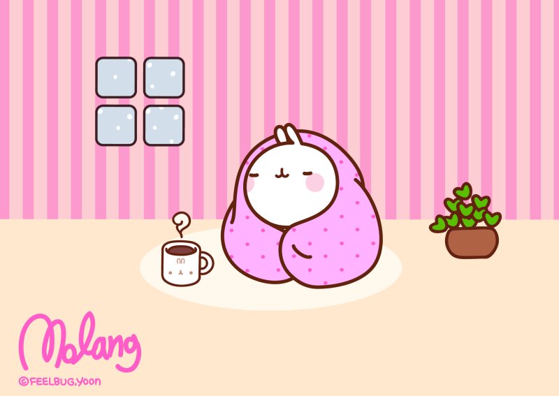 Мультфильм Моланг кролик