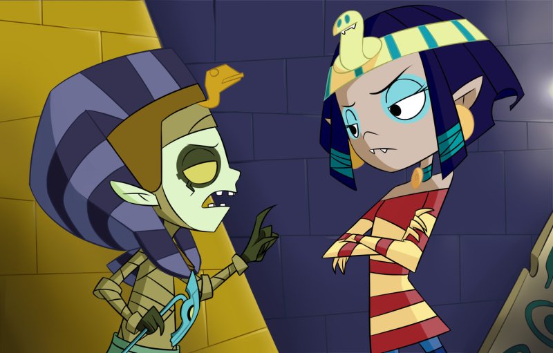 Фараон Тутенштейн мультик