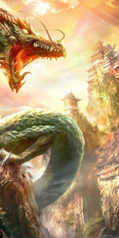 Дракон на заставку