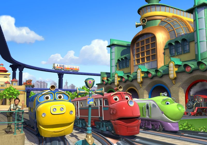 Мультфильм паровозики Чаггингтон