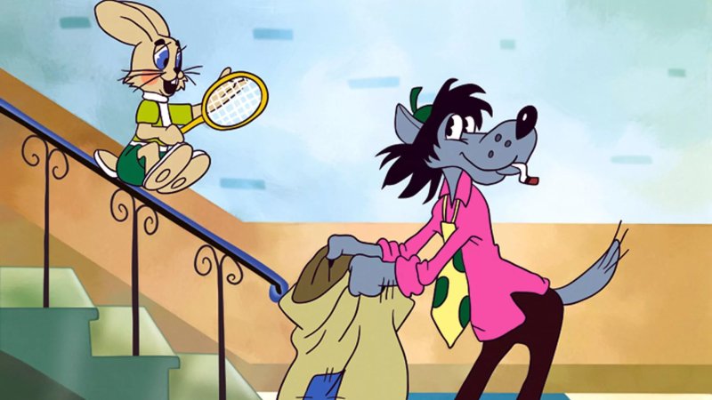 Волк и заяц из ну погоди