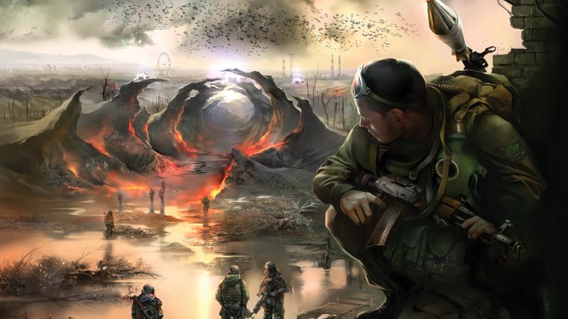 Сталкер Зов Припяти военные арт