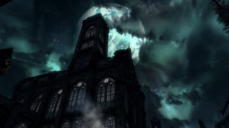 Мрачный замок скайрим