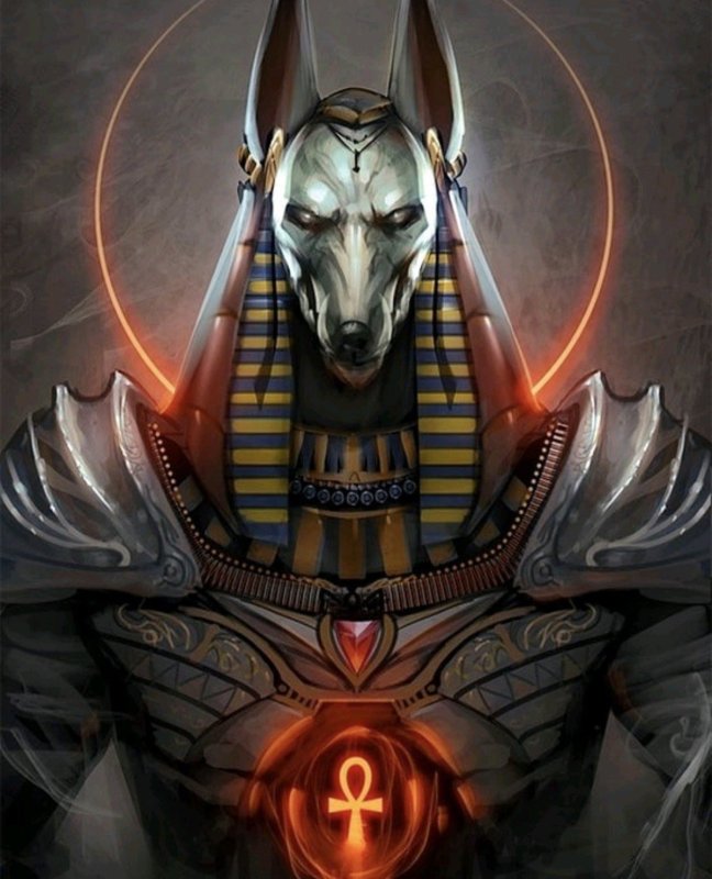 Боги древнего Египта ра Анубис