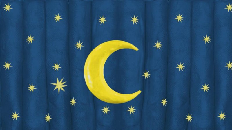 Заставка телепередачи спокойной ночи