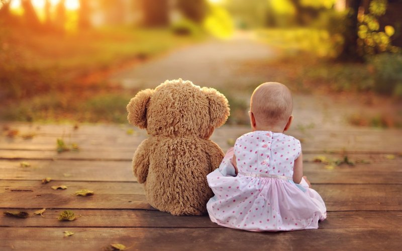 Девочка малышка