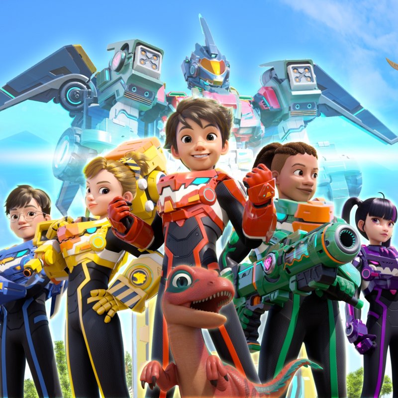 Quantum Heroes Dinoster мультсериал