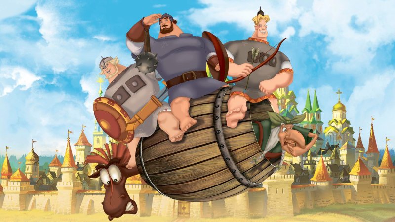 Мультфильм 3 богатыря мультфильм 3 богатыря