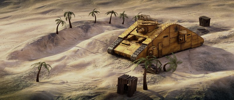 Железный капут танк