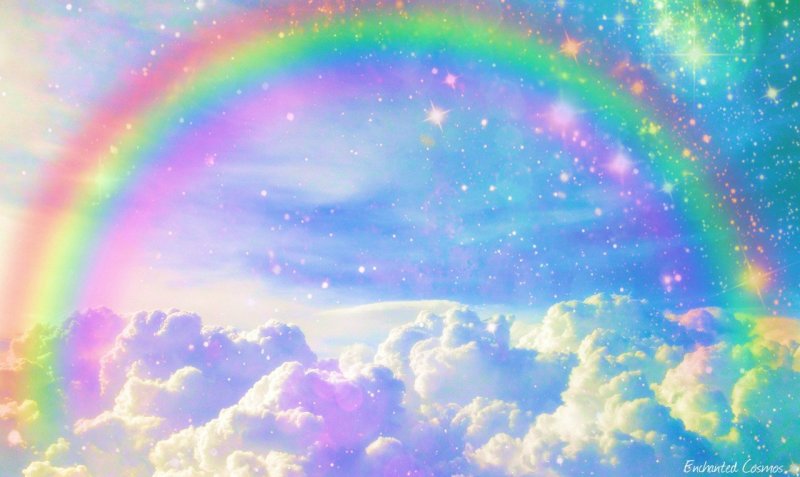 Радужный фон