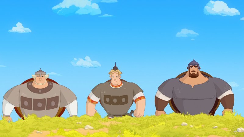 Три богатыря алёша Добрыня