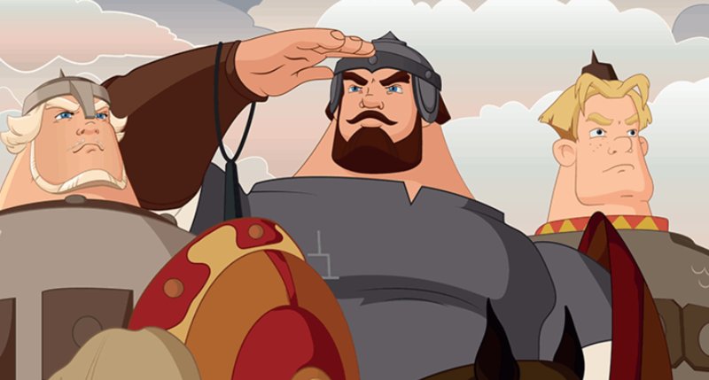 Илья Попович три богатыря