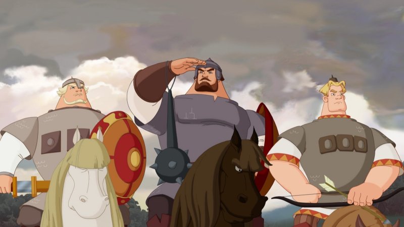 Богатыри Илья Муромец Добрыня Никитич алёша Попович