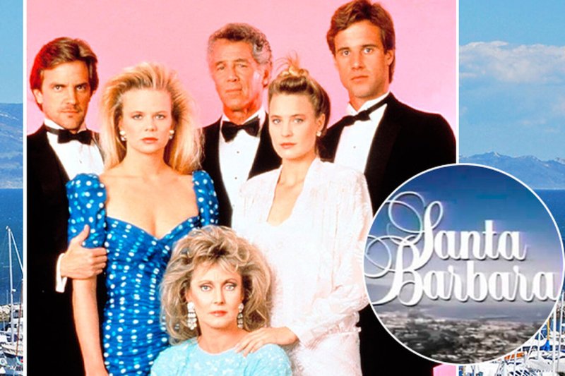 Санта-Барбара сериал 1984–1993 обложка