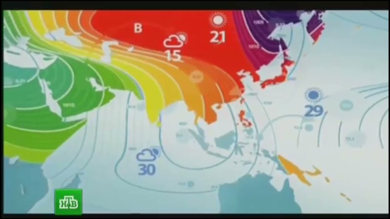 Прогноз погоды НТВ 2005