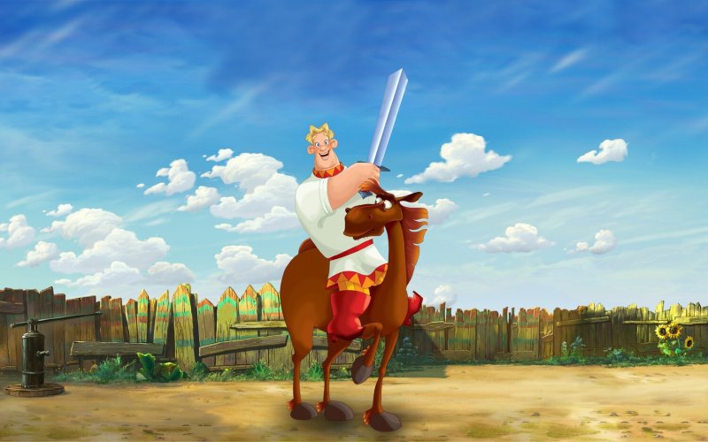 Три богатыря алёша Попович