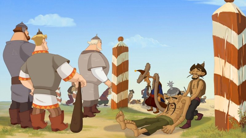 Три богатыря Шамаханская царица Алеша Попович