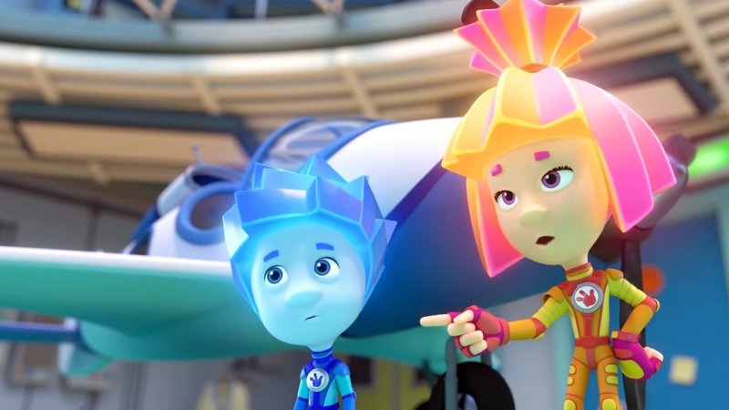 Фиксики новенькие санки