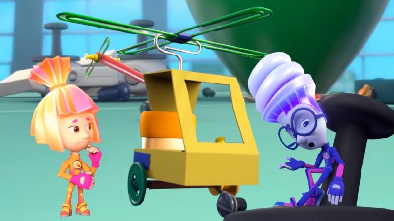 Фиксики парашют