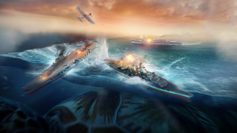 Морской бой World of Warships