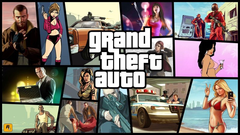 Серия игр Grand Theft auto 5