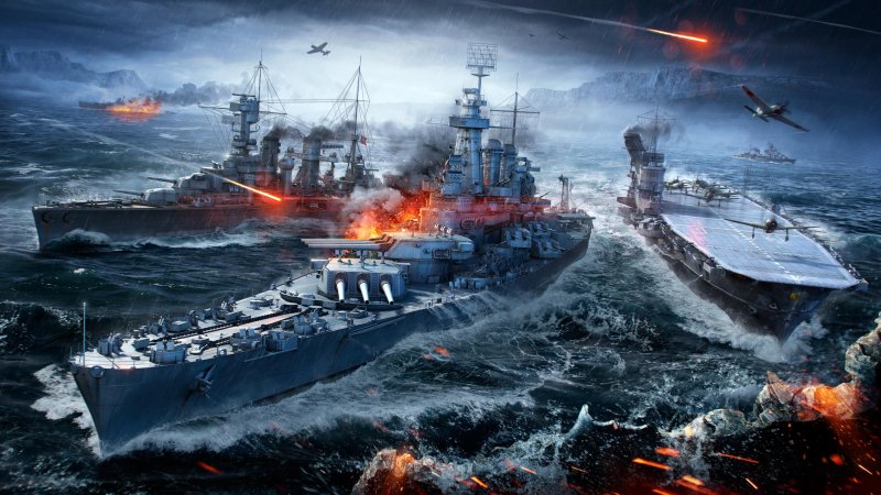 Морской бой World of Warships