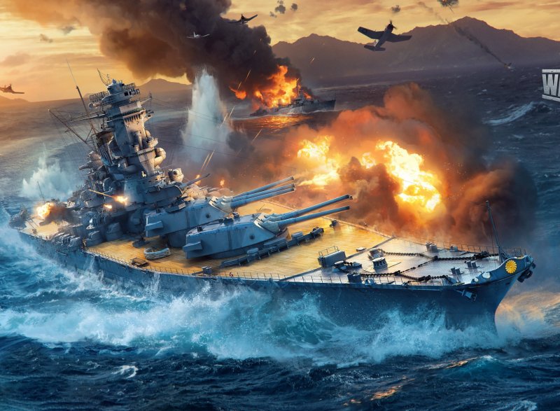 Ямато корабль в World of Warships