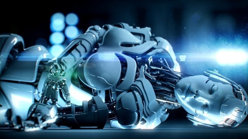 Красивый робот