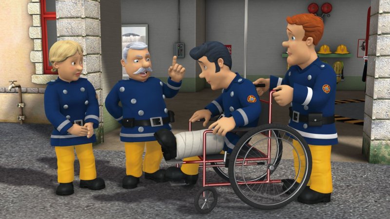 Элвис Кридлингтон пожарный Сэм