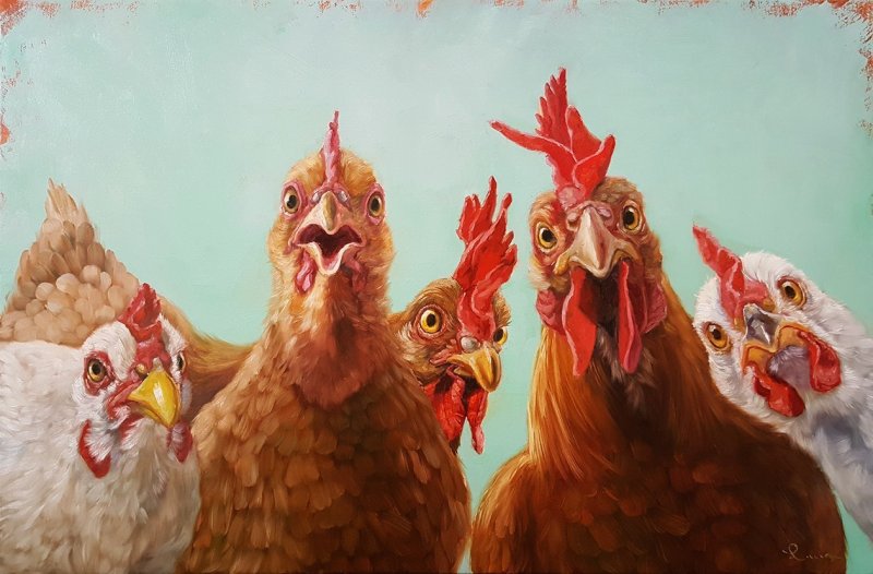 Лючия Хеффернан картины