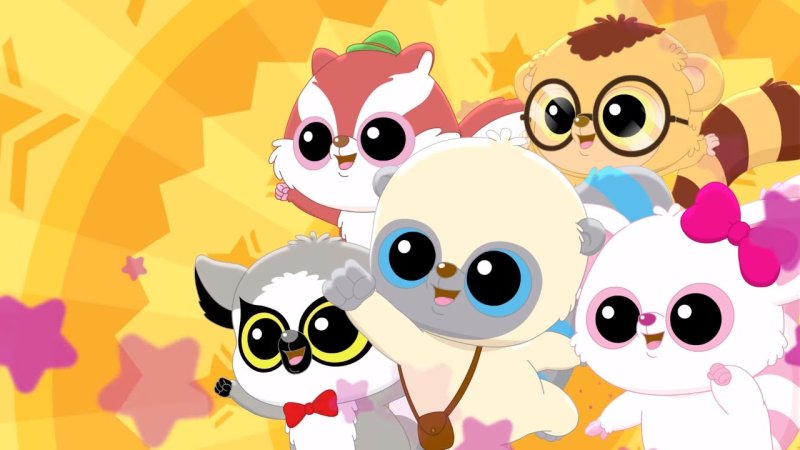 Мультфильм лемур Юху