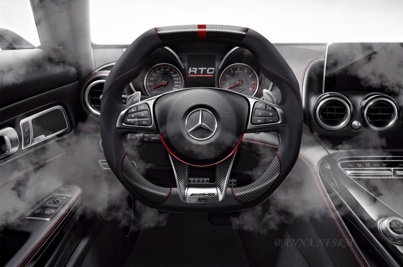Руль Мерседес АМГ ГТ