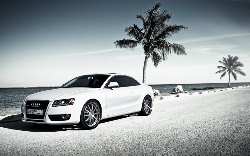 Ауди а8 белая