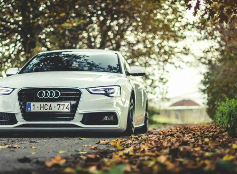 Ауди а6 белая